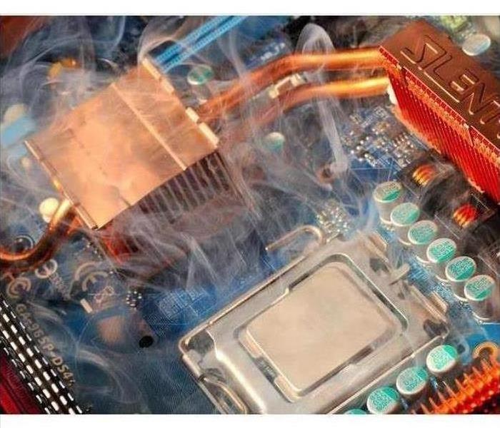 smoke damaged electronics